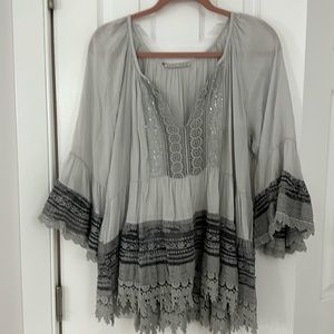 TEMPO PARIS EMBELLISHED TOP